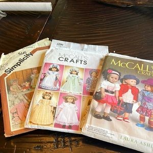 Doll clothes patterns
